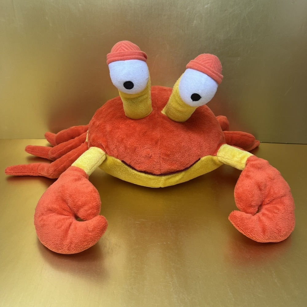 Kohls Cares‎ Pout Pout Fish Orange Yellow Crab Plush Stuffed Animal Toy